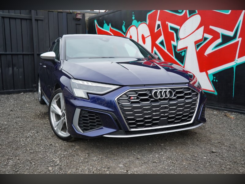 2021 Audi S3 SPORTBACK S3 Quattro 310ps S Tronic, exterior view 2